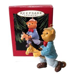 Vintage Hallmark 1996 Son Christmas Ornament Holiday Decor